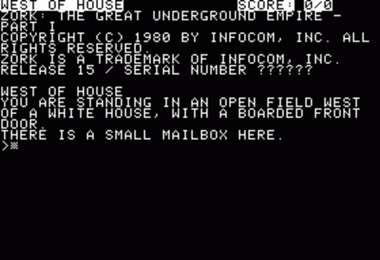 Game screenshot
