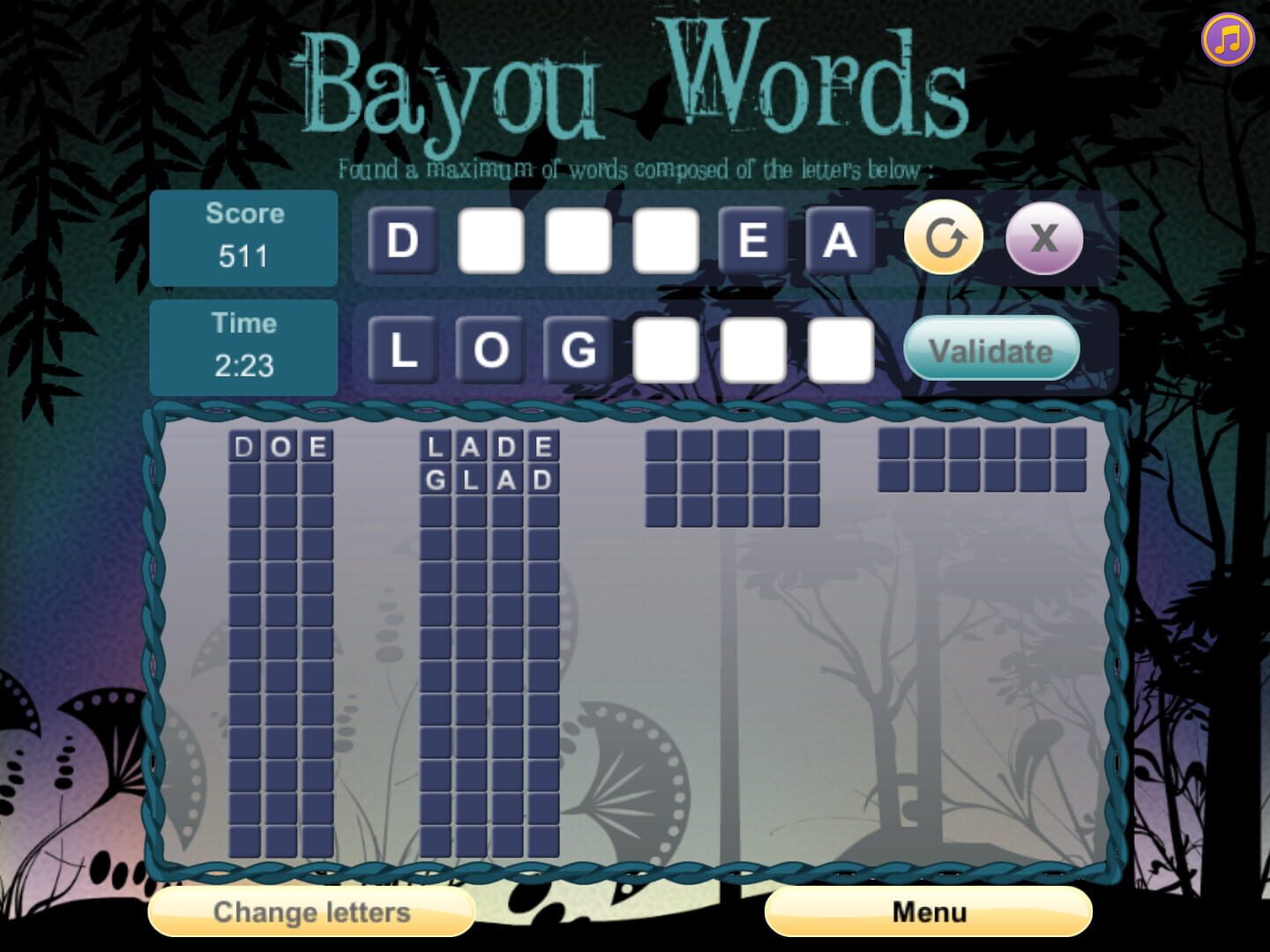 Game screenshot