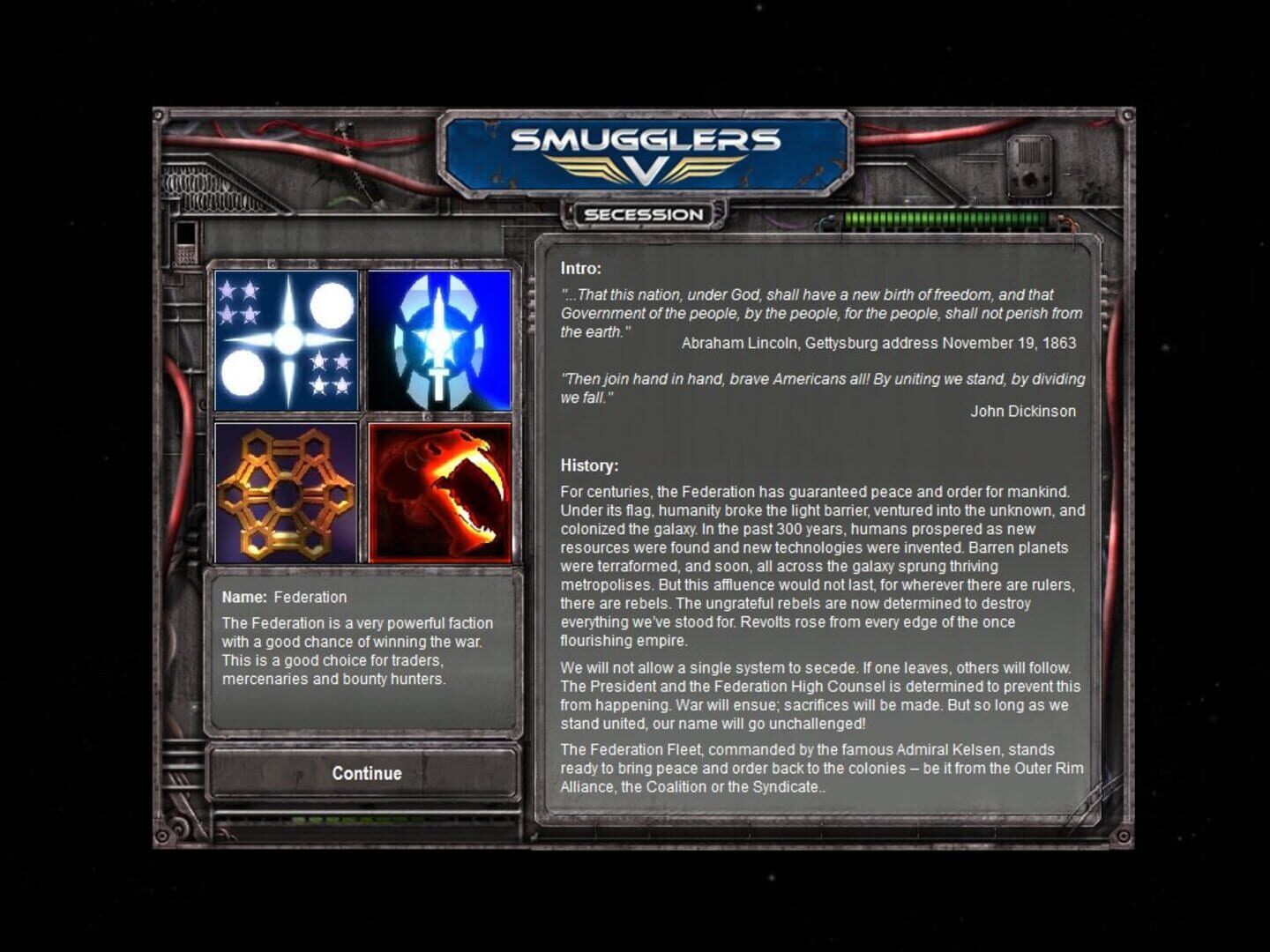 Game screenshot