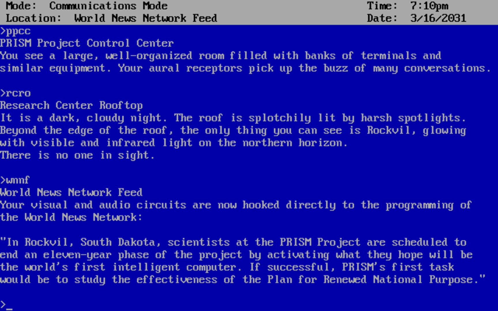 Game screenshot