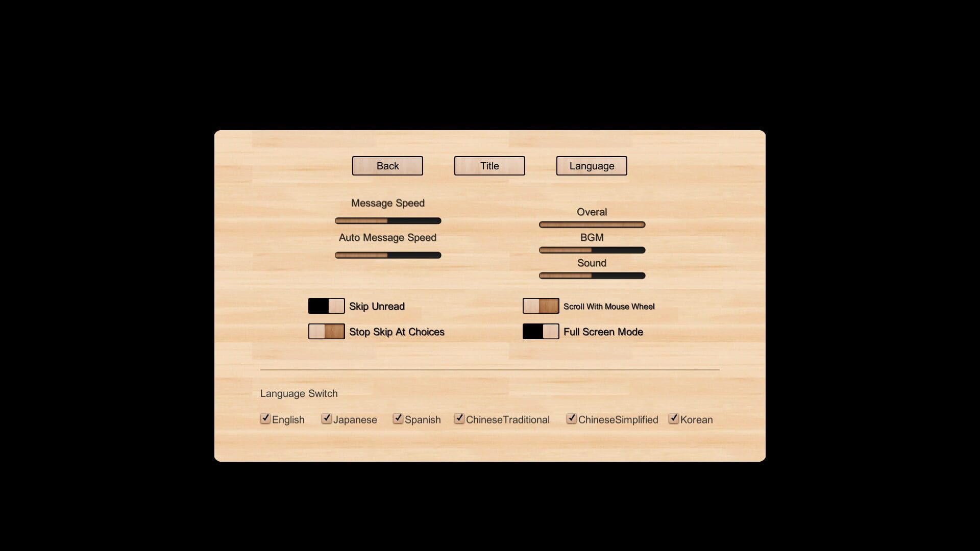 Game screenshot