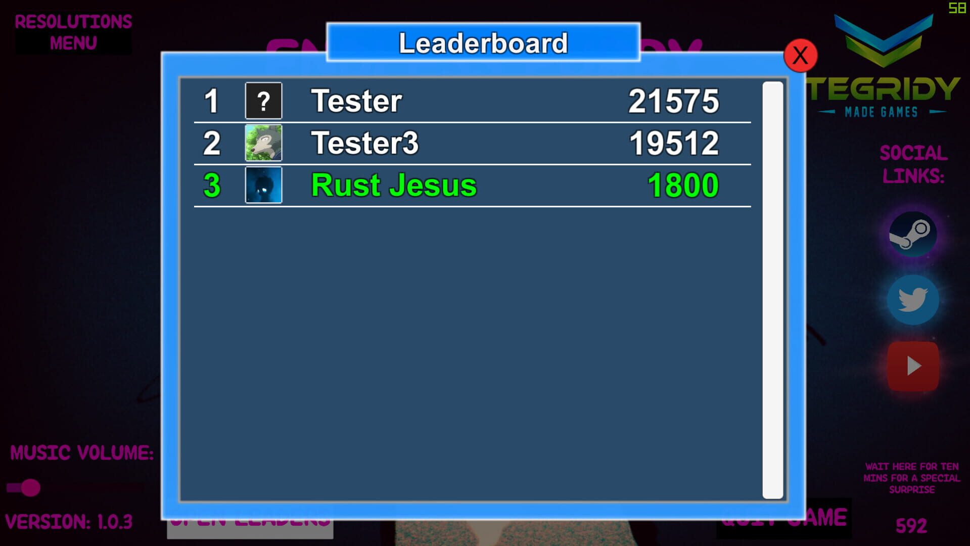 Game screenshot