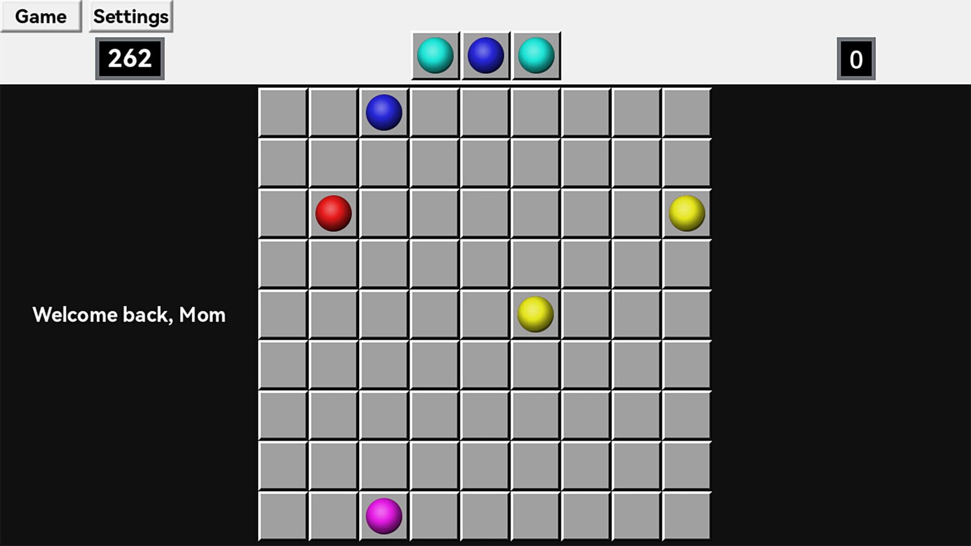 Game screenshot