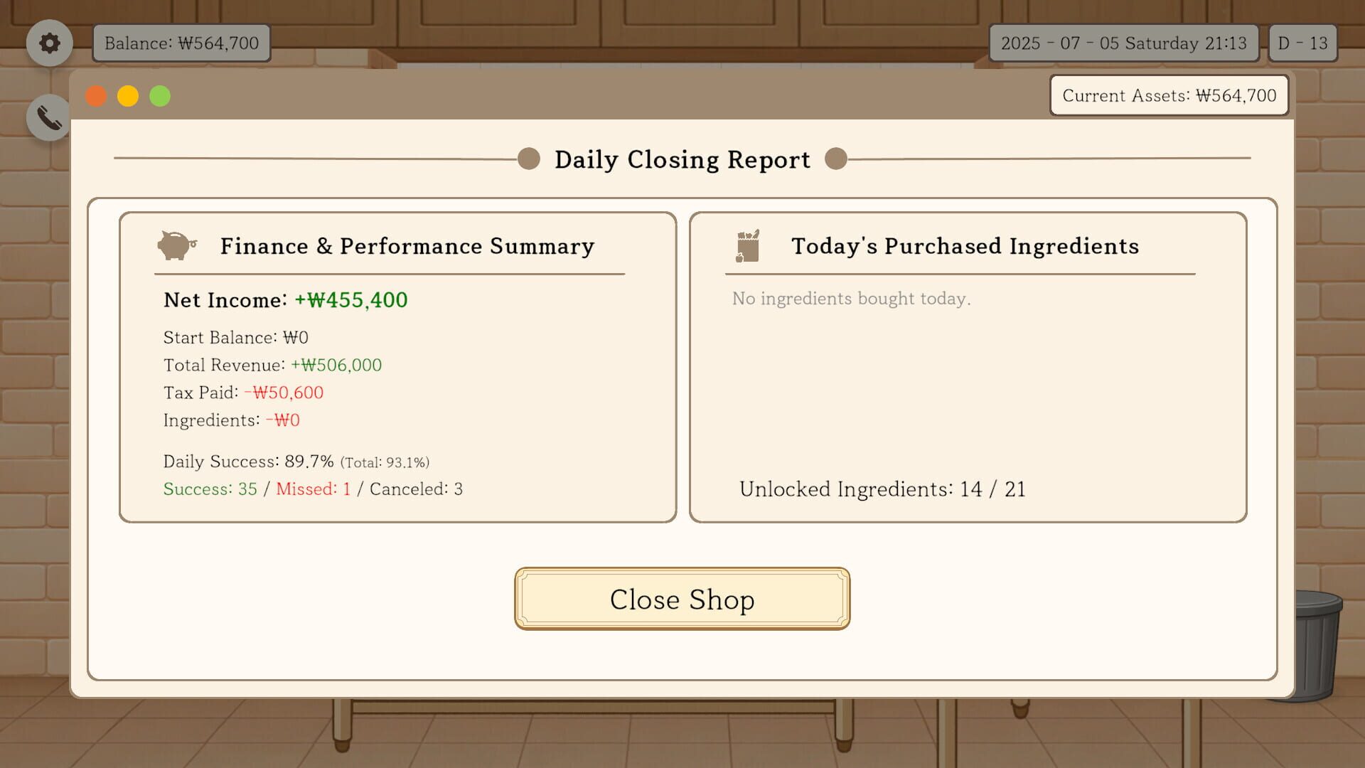 Game screenshot