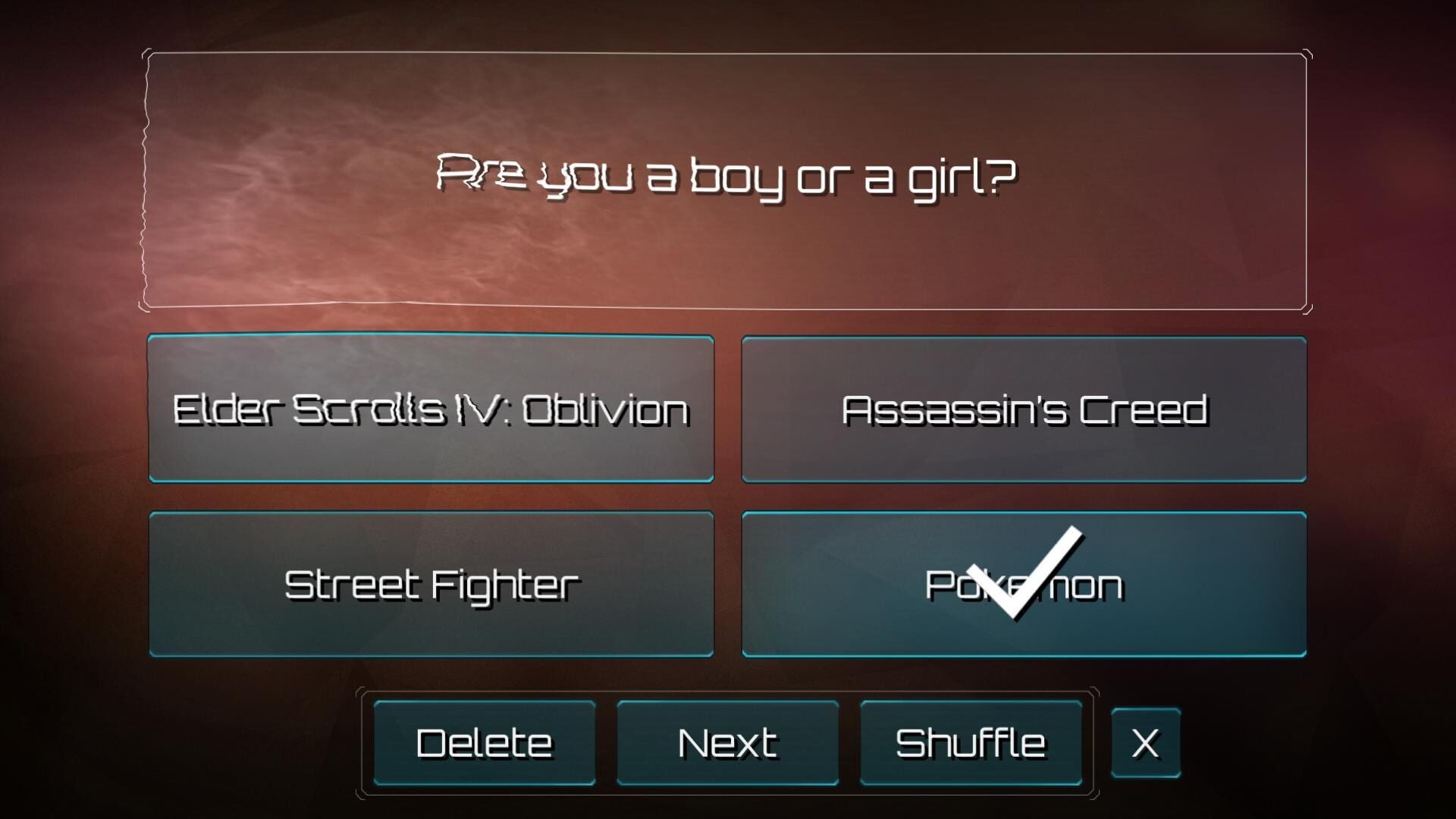 Game screenshot