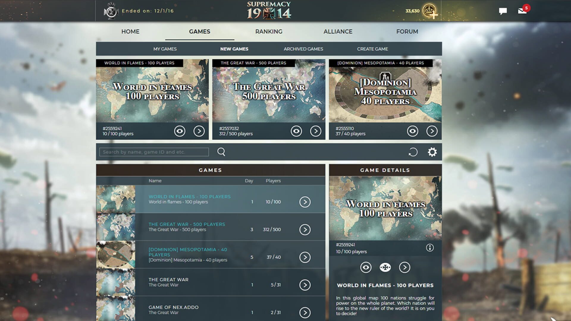 Game screenshot