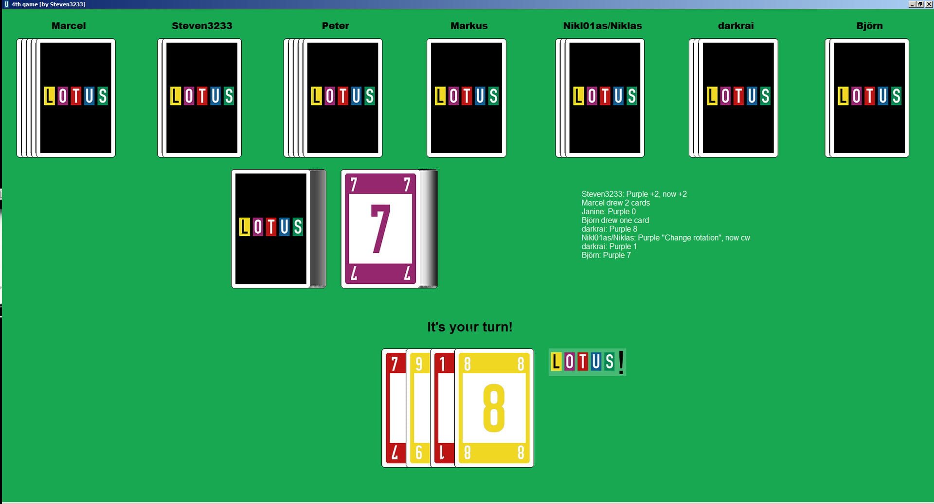 Game screenshot