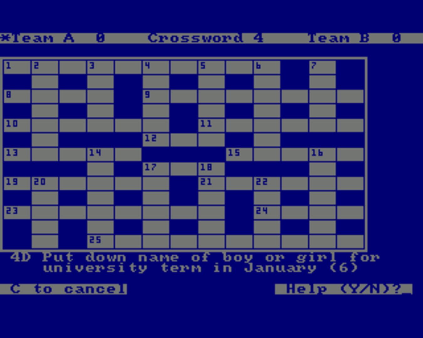 Game screenshot