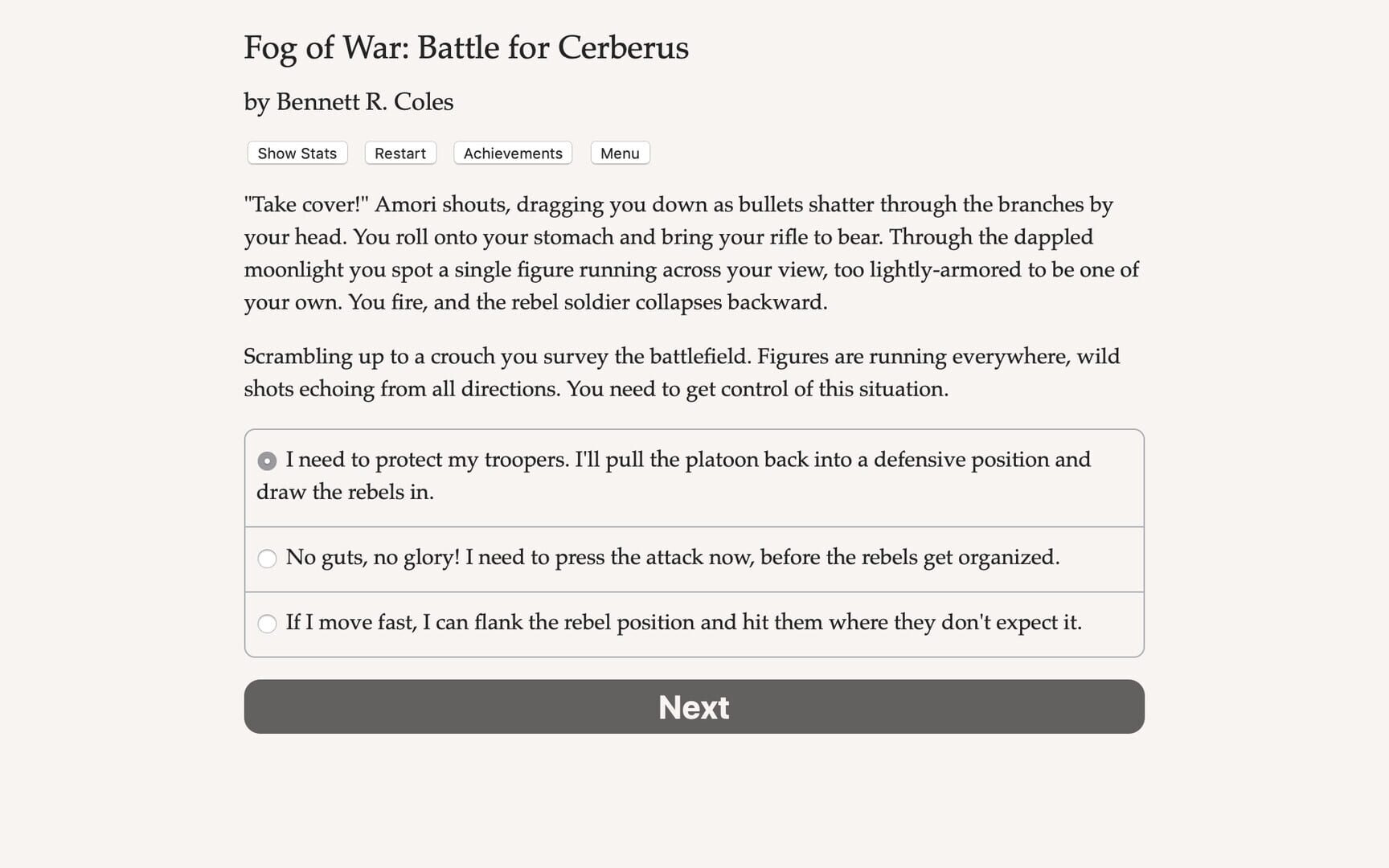 Game screenshot