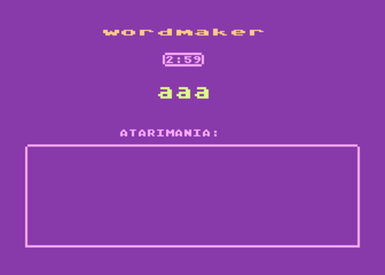 Game screenshot