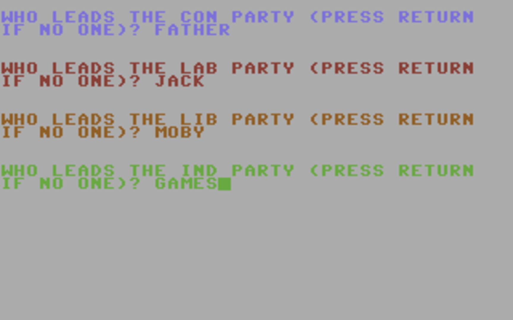 Game screenshot