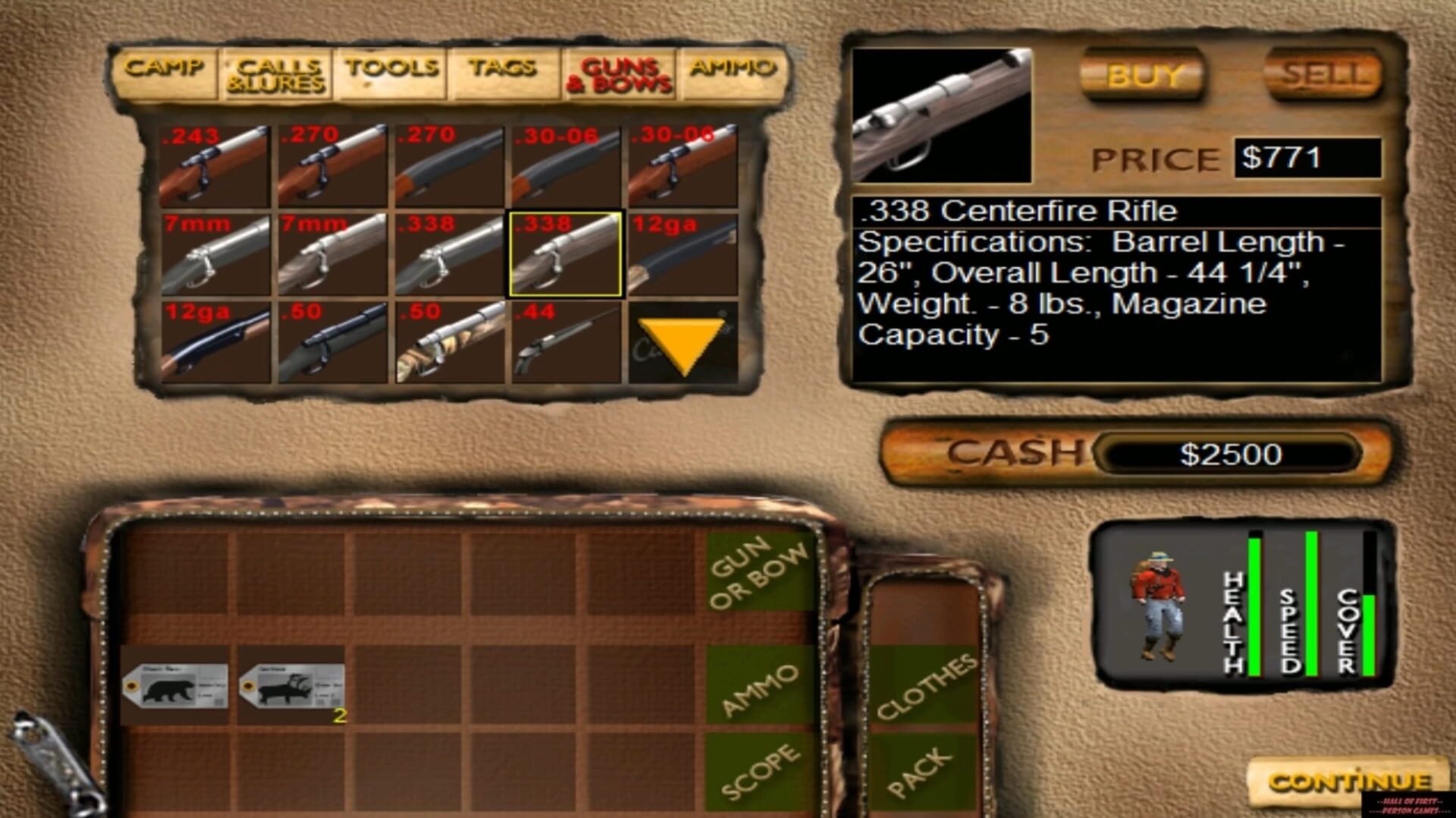 Game screenshot