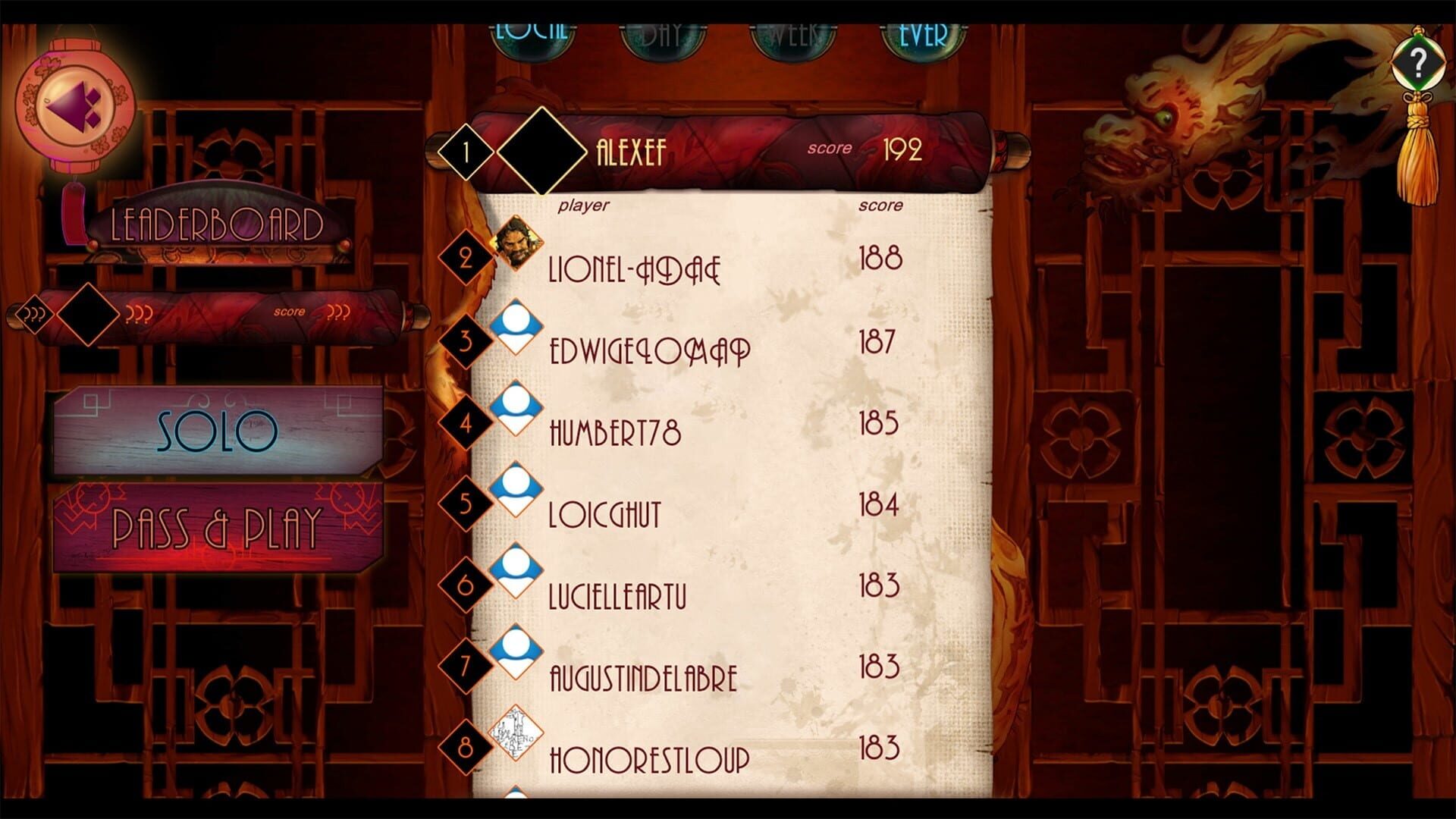 Game screenshot