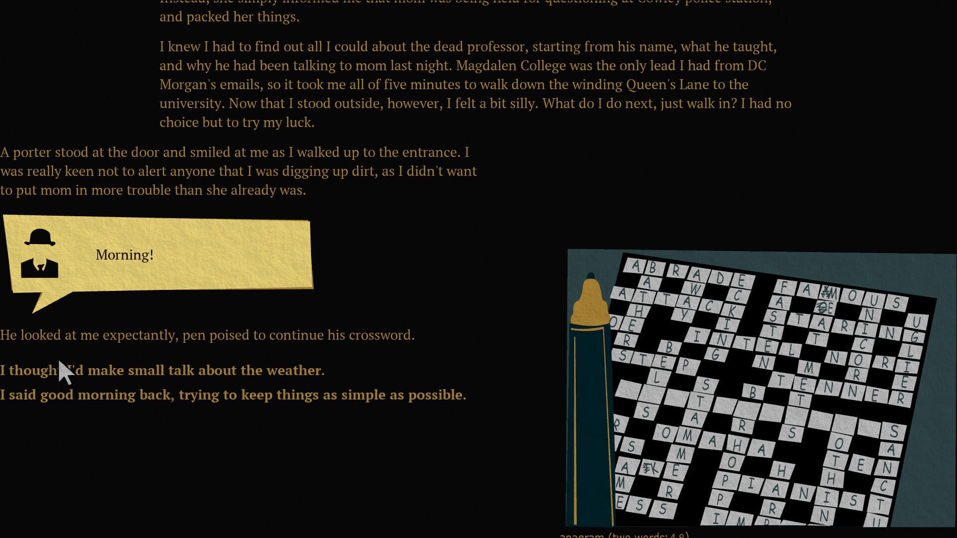 Game screenshot