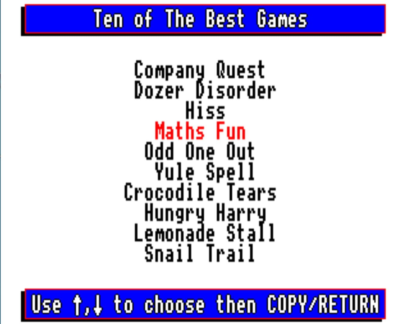 Game screenshot