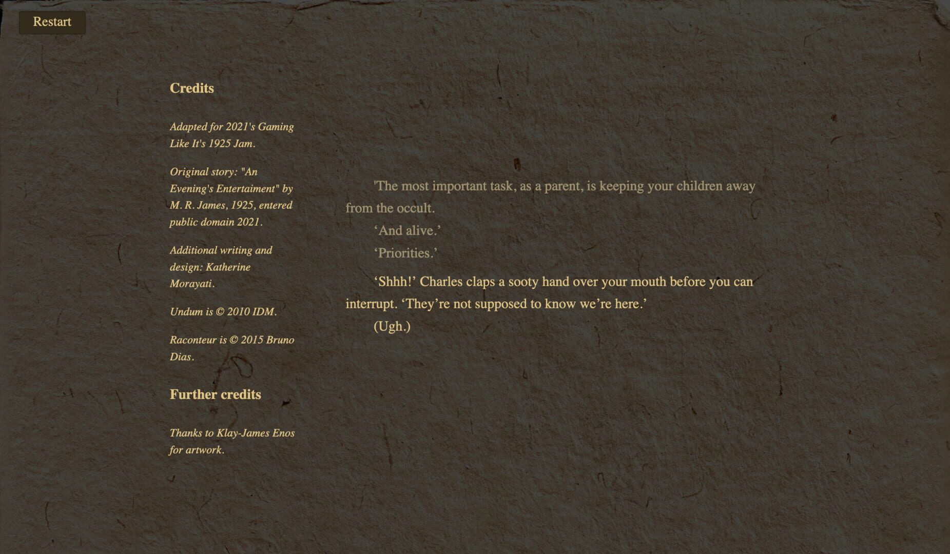 Game screenshot