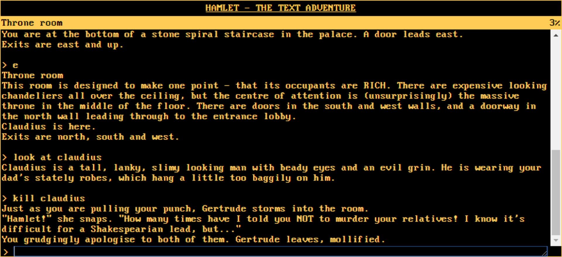 Game screenshot
