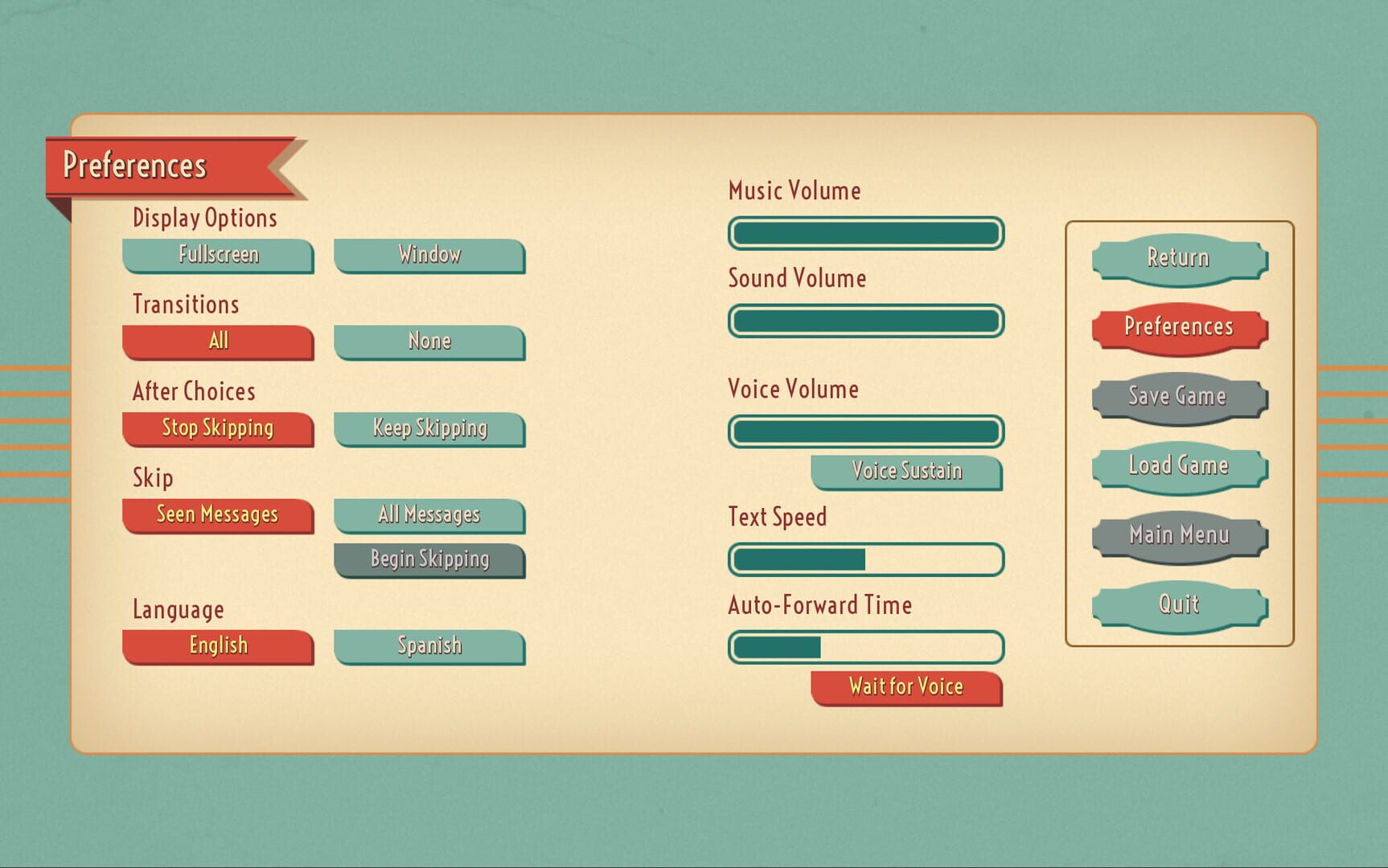 Game screenshot