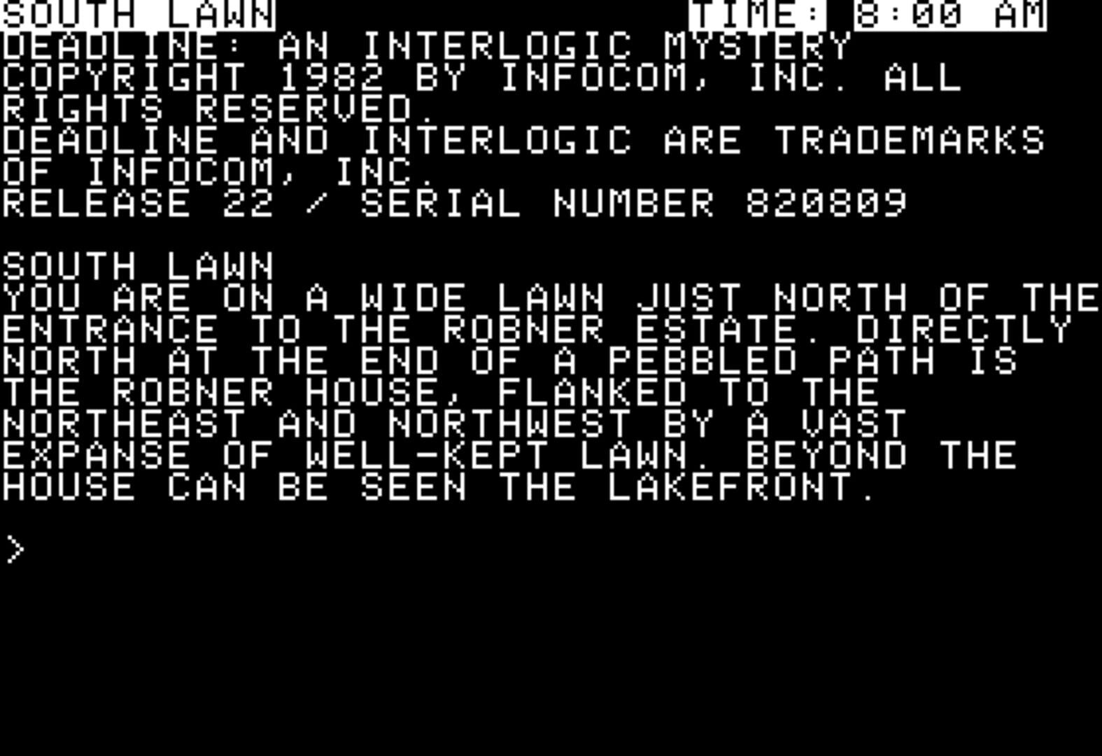 Game screenshot