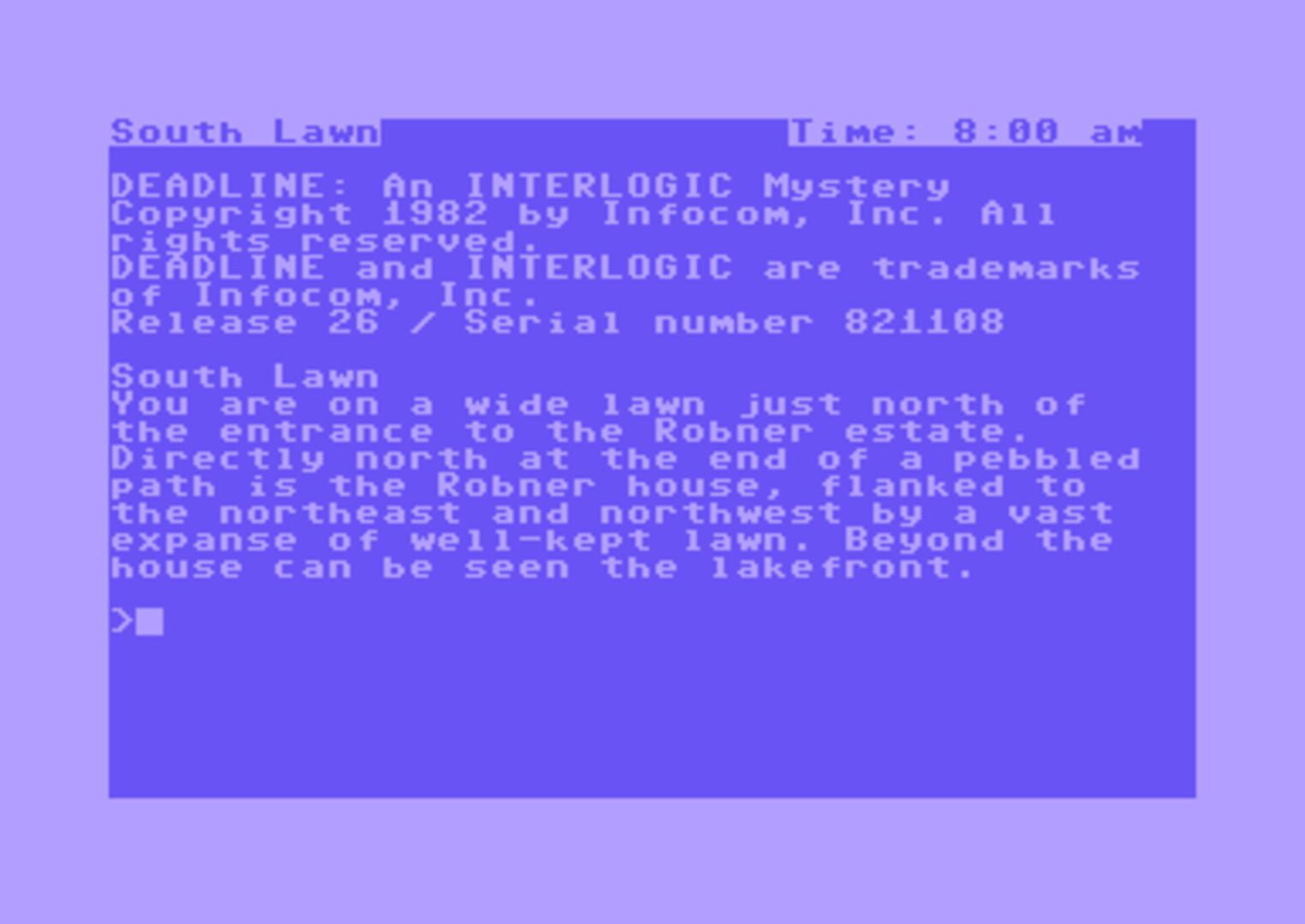 Game screenshot