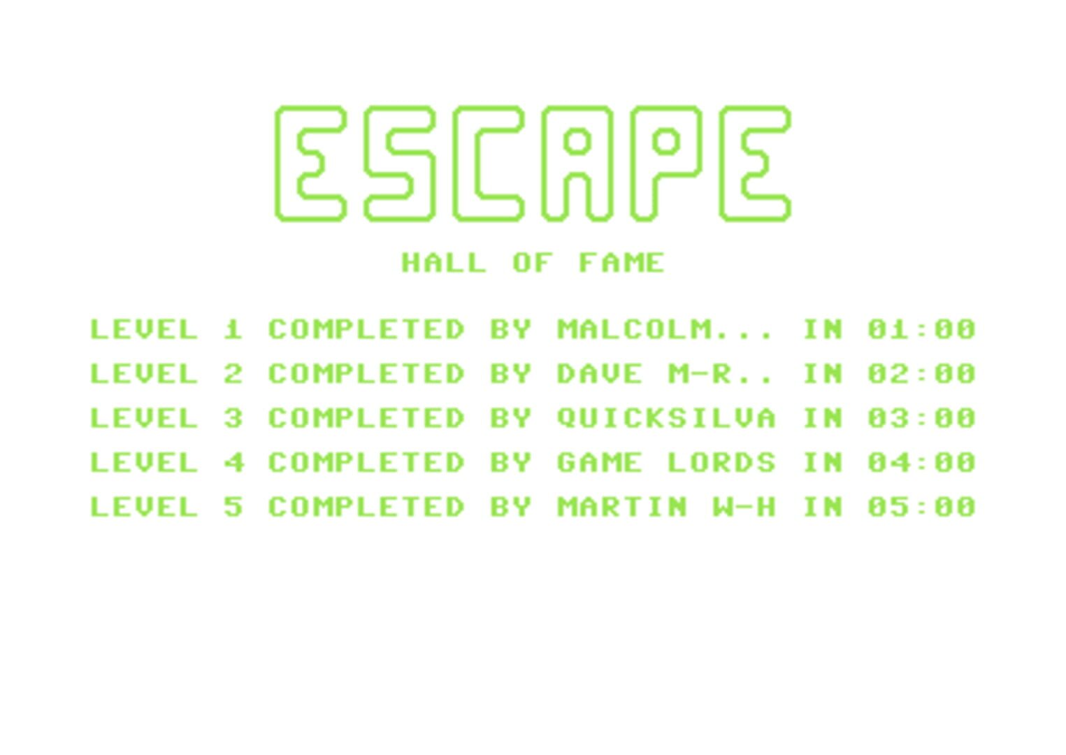 Game screenshot