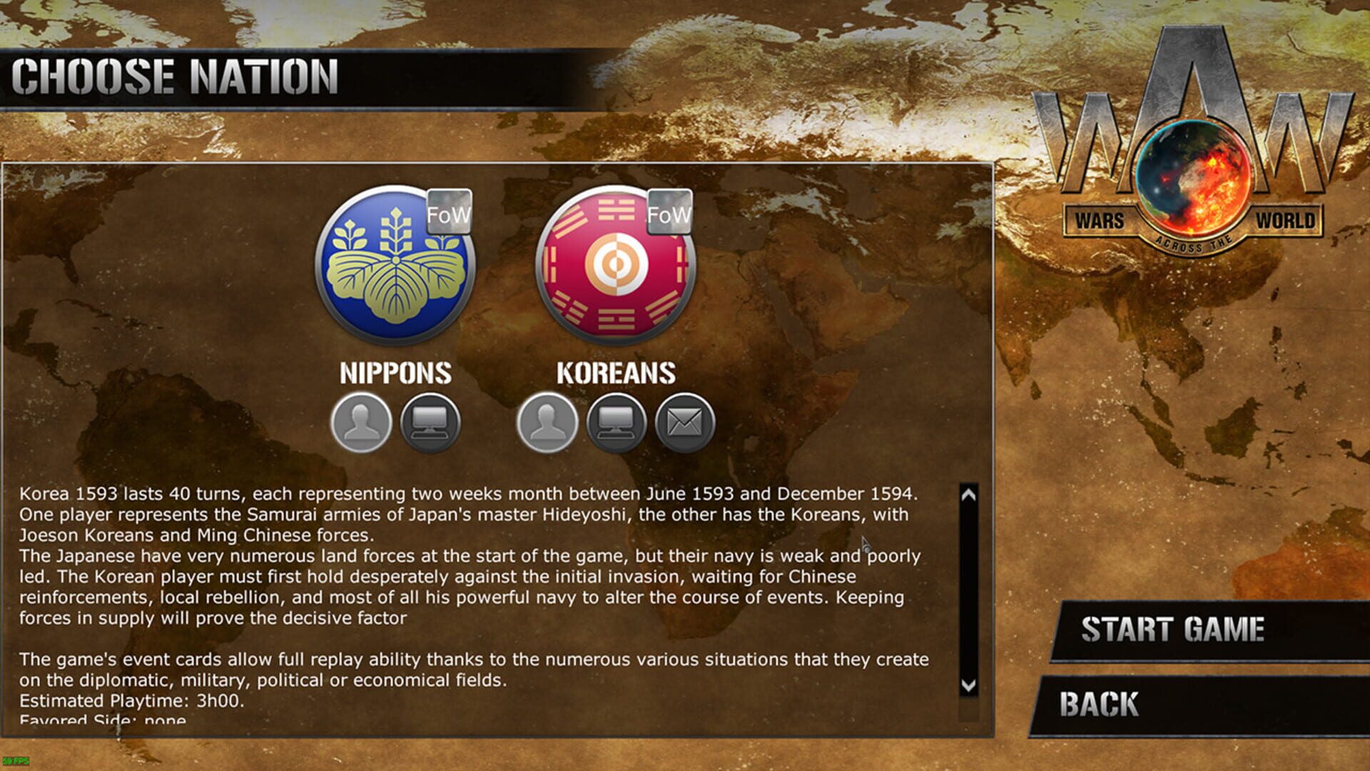 Game screenshot