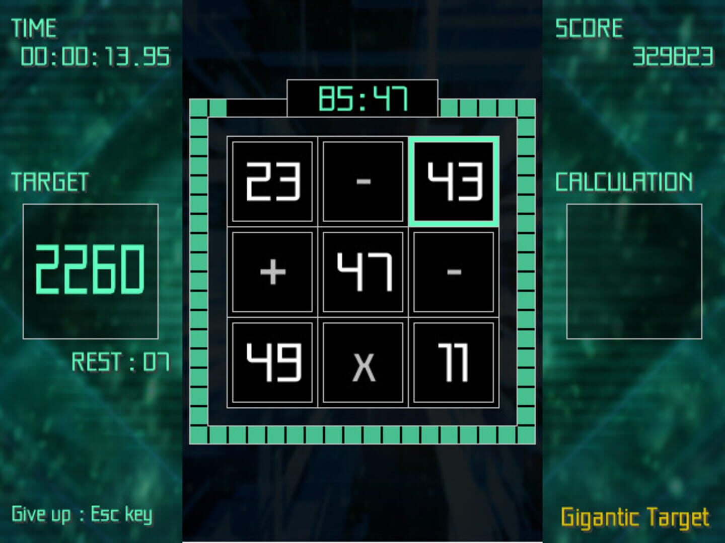 Game screenshot