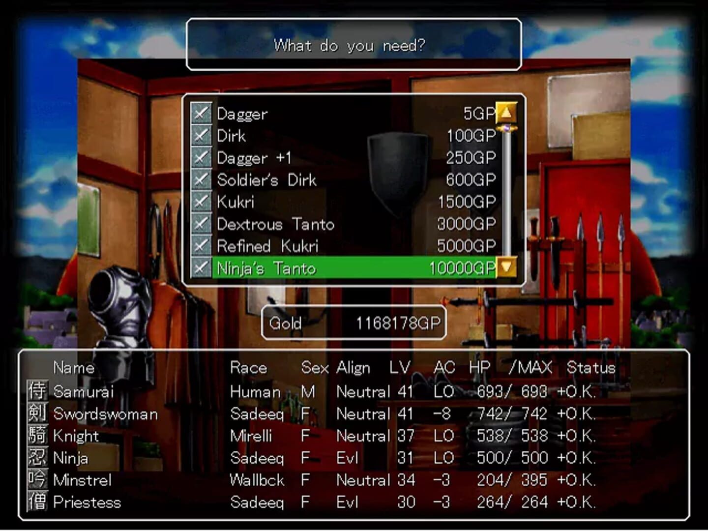 Game screenshot