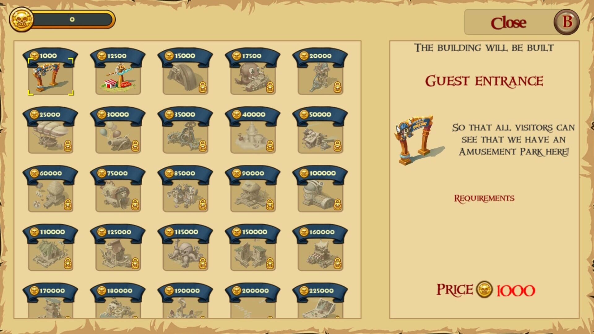 Game screenshot