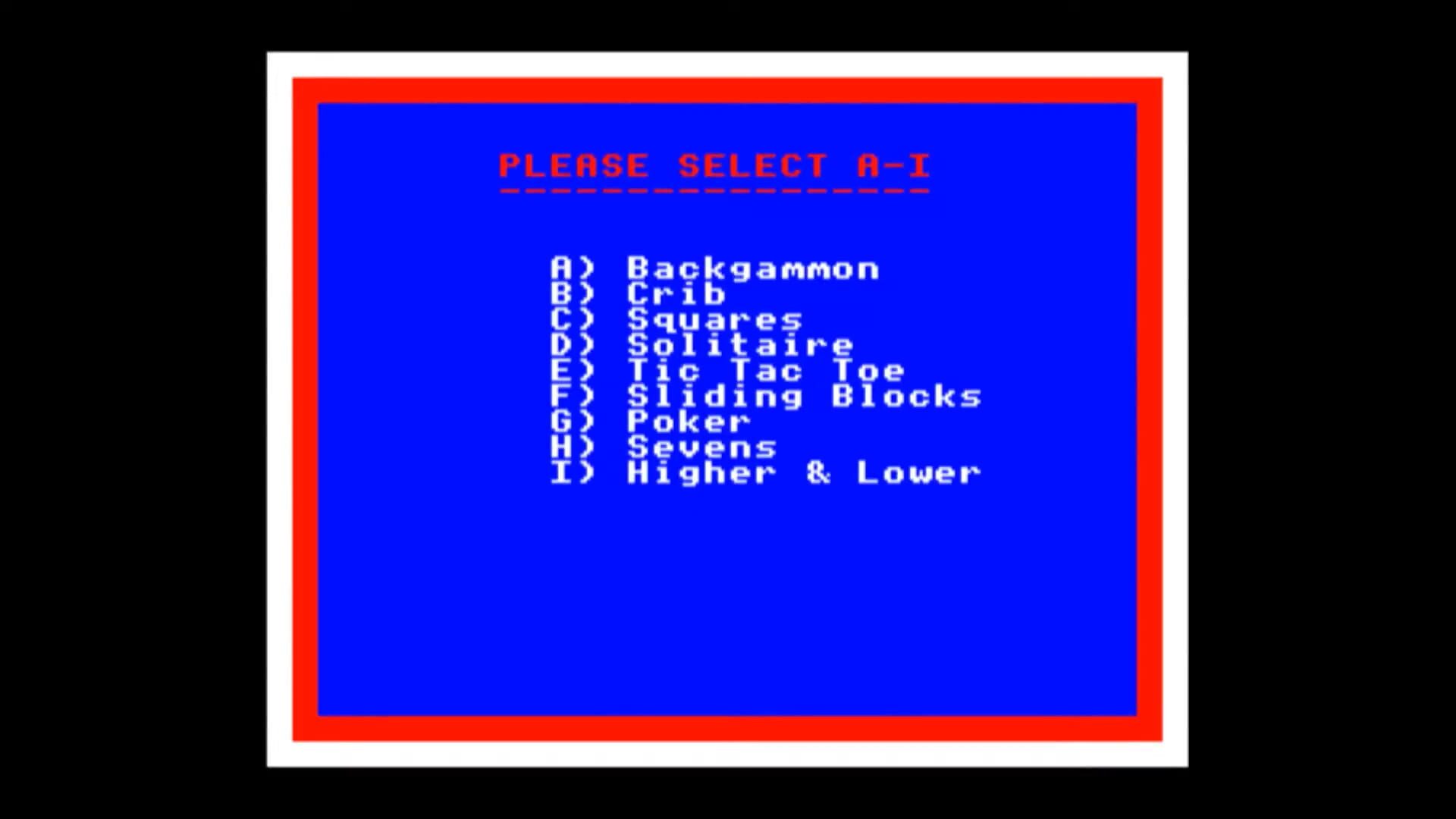 Game screenshot