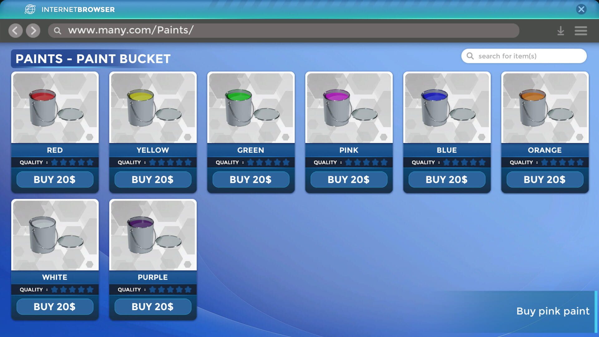 Game screenshot