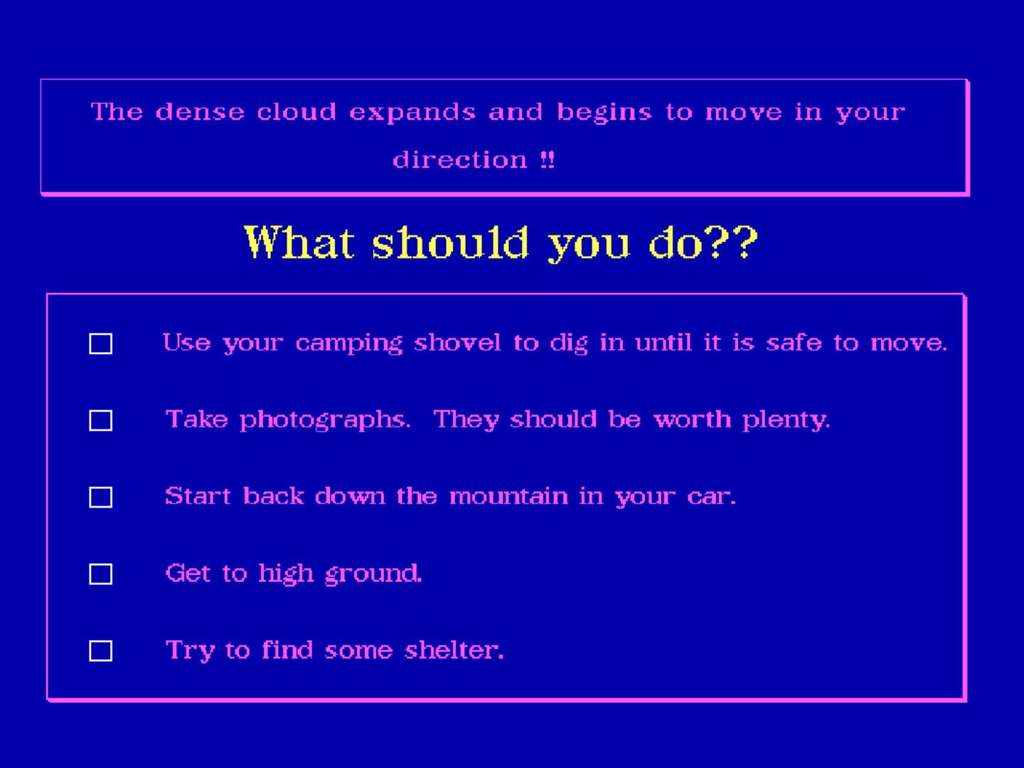 Game screenshot