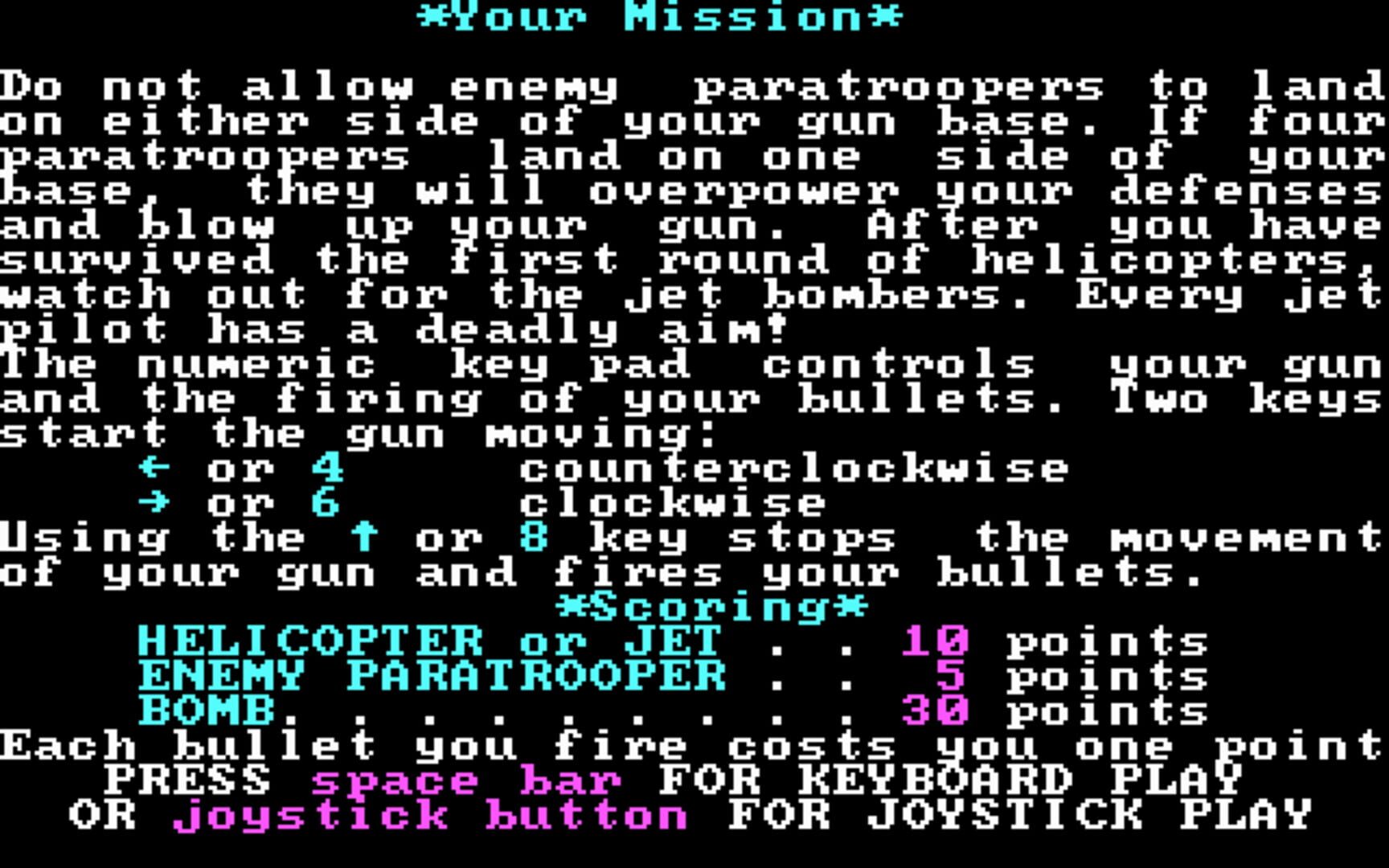 Game screenshot
