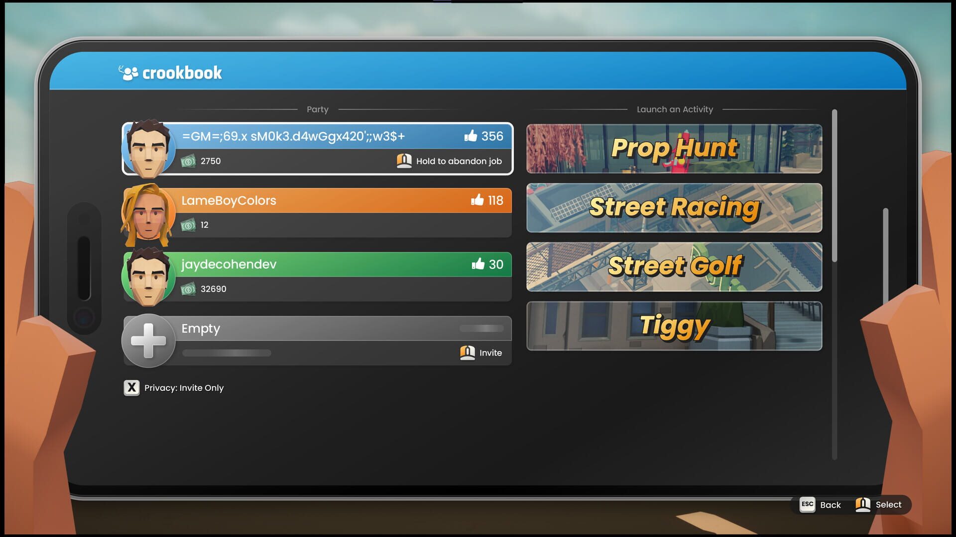 Game screenshot