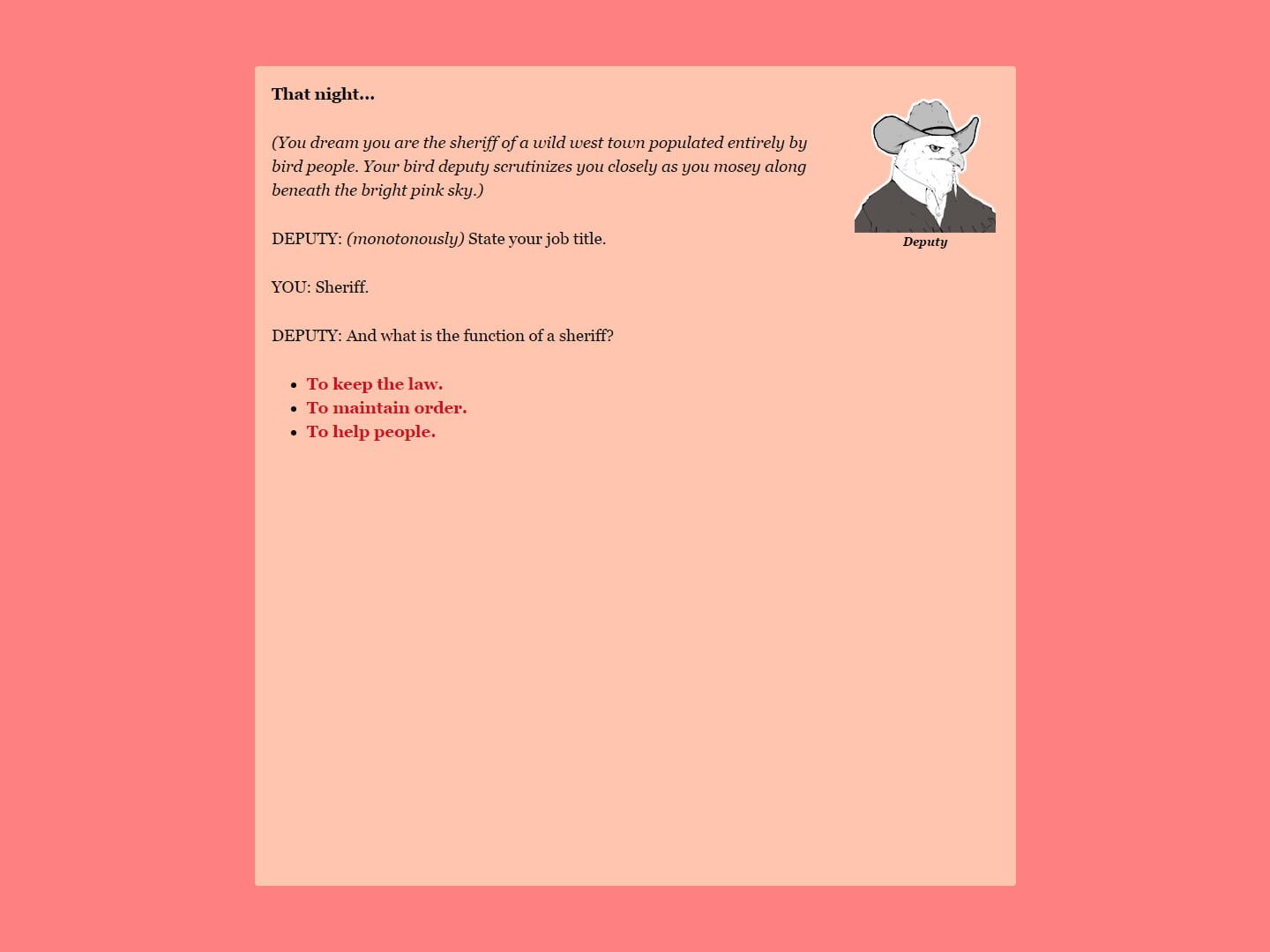 Game screenshot