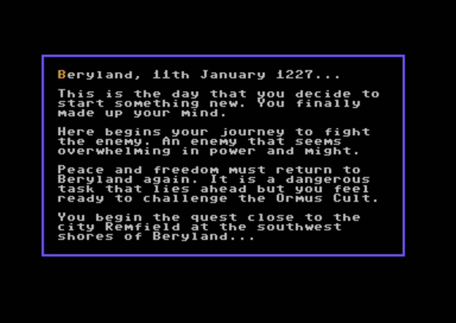 Game screenshot