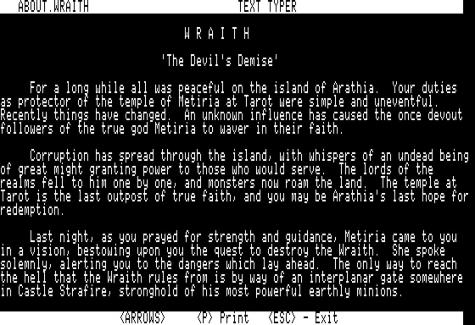 Game screenshot