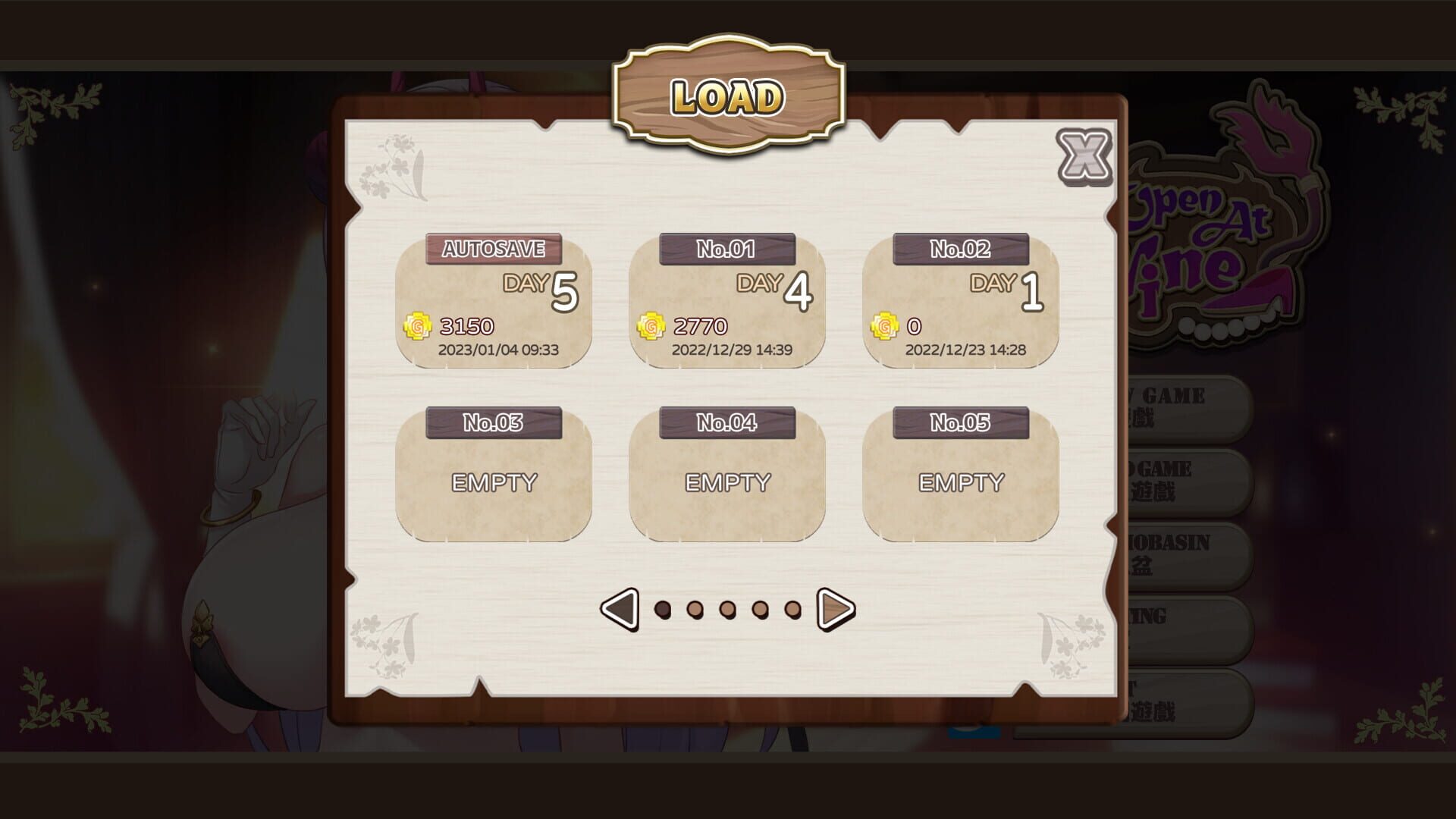 Game screenshot
