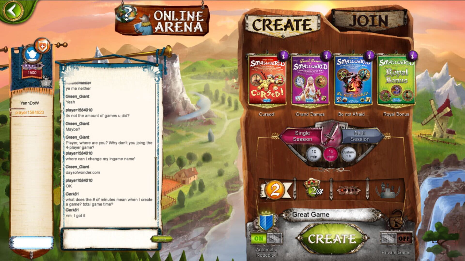 Game screenshot