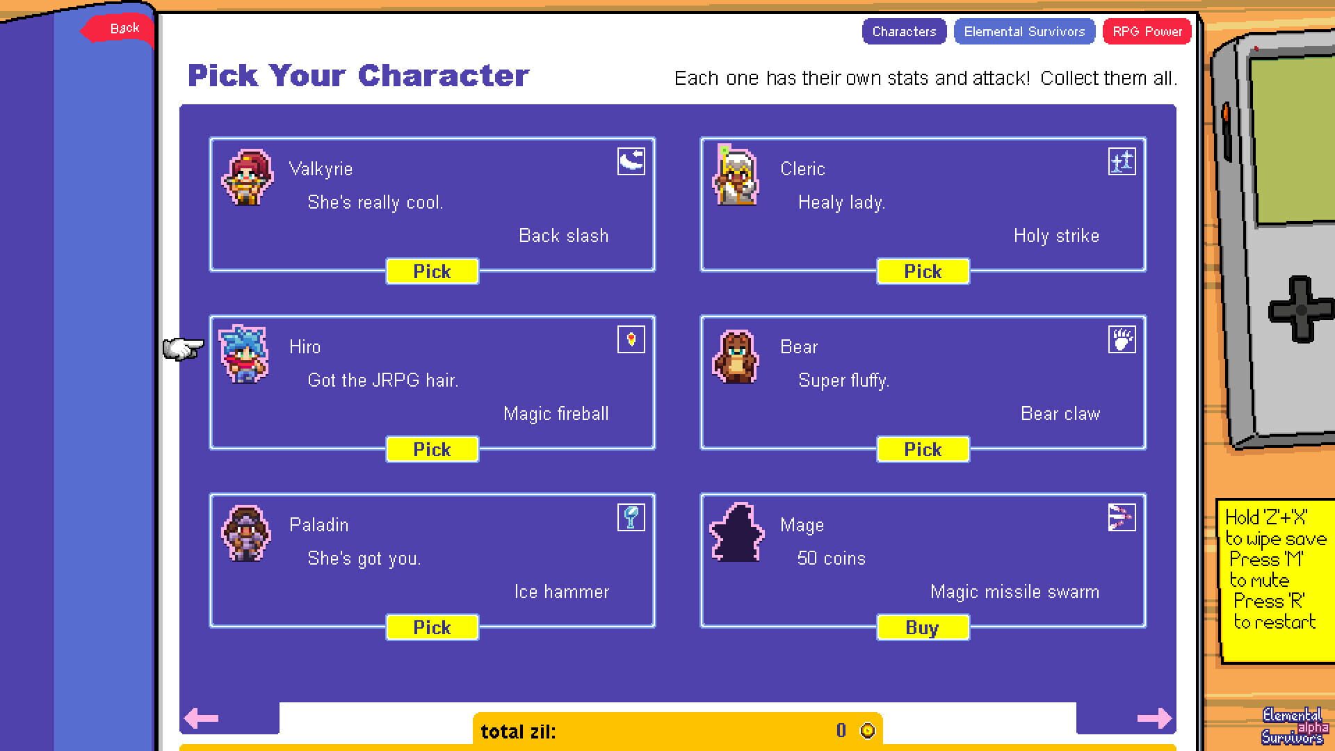 Game screenshot