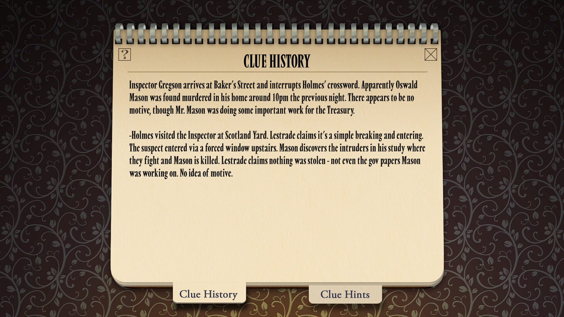 Game screenshot