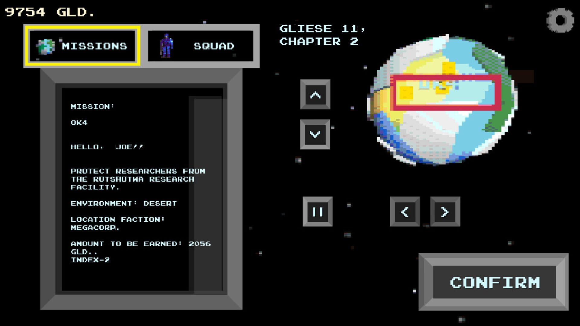 Game screenshot