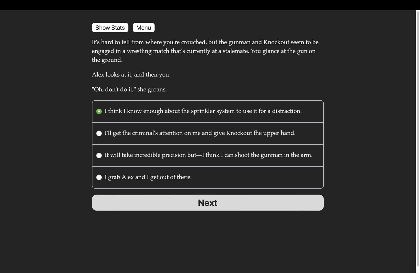 Game screenshot