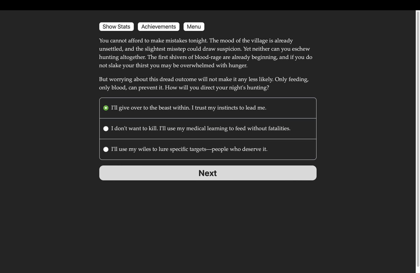 Game screenshot