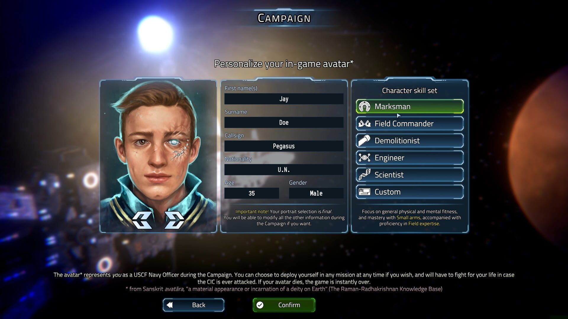Game screenshot