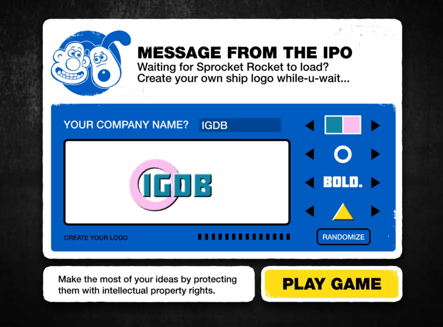 Game screenshot