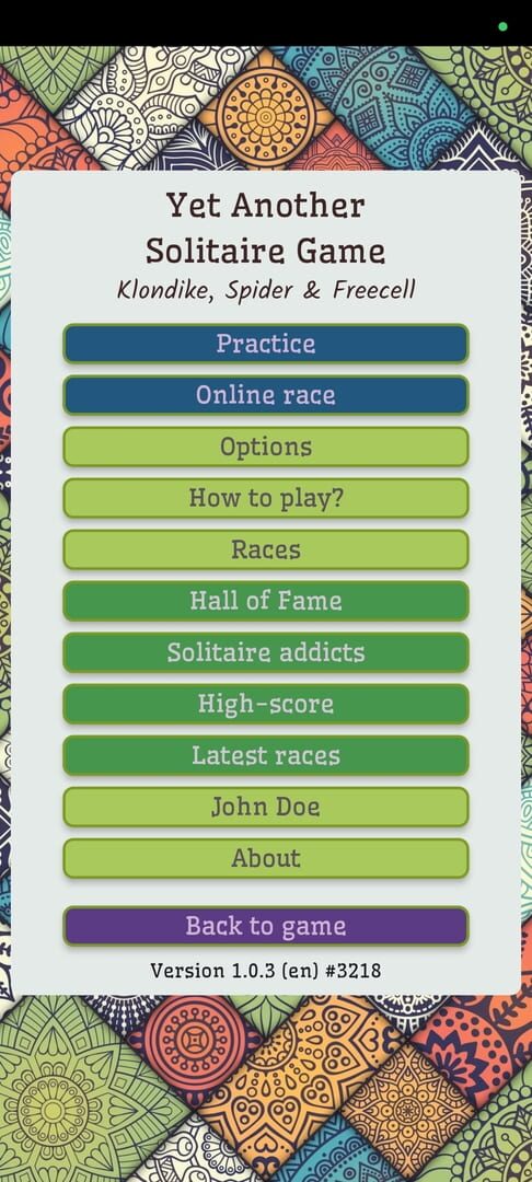 Game screenshot