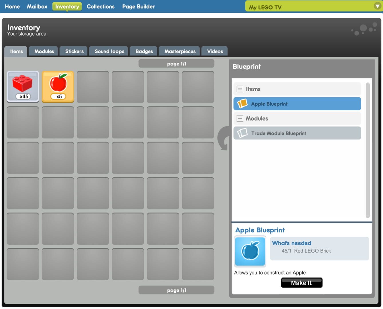 Game screenshot