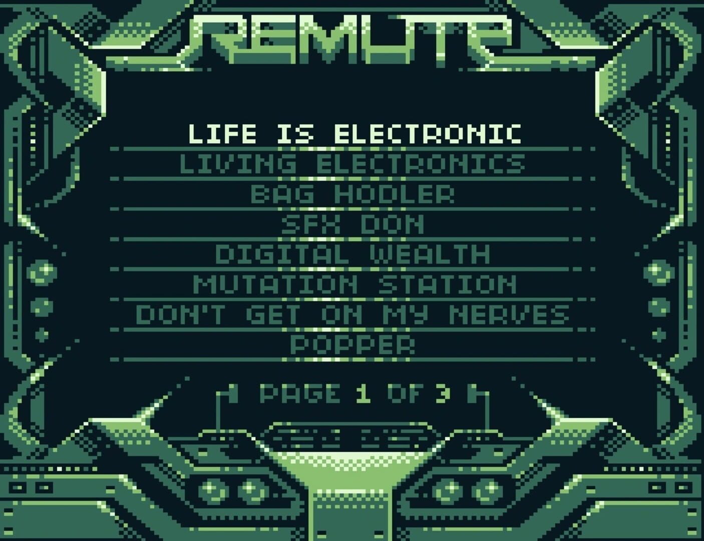 Game screenshot