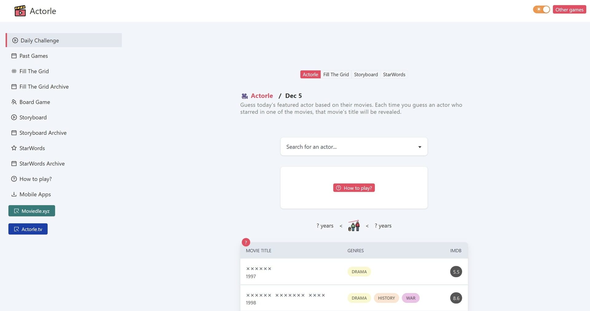 Game screenshot